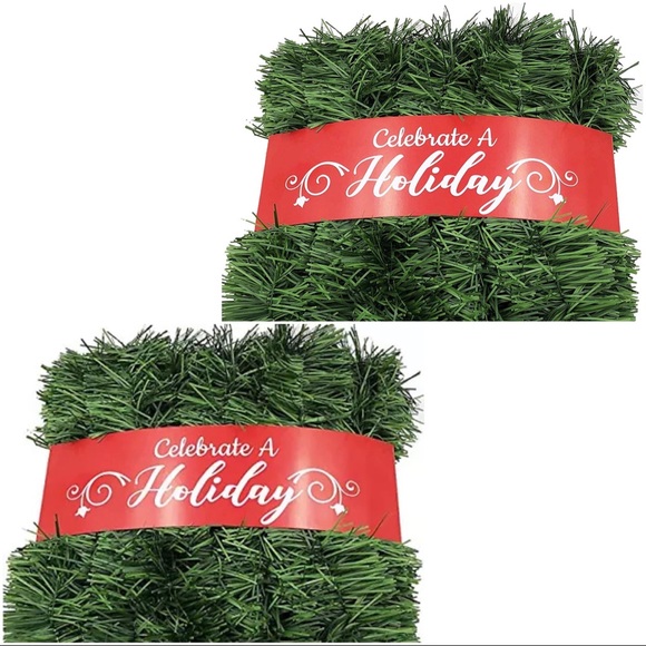 50 Foot Garland Christmas Decor Non-Lit Greenery